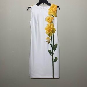 Calvin Klein straight line dress